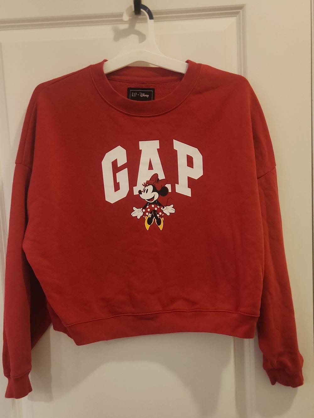 GAP x Disney Minnie Graphic Sweatshirt - Red